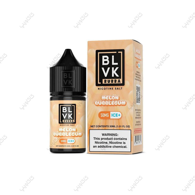 جویس سالت بی ال وی کا طعم آدامس بادکنکی طالبی و یخ BLVK Melon Bubblegum Ice 2