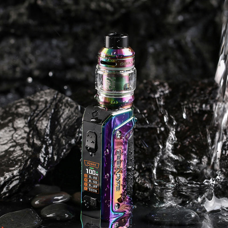 ویپ مدل گیک ویپ ایجیس سولو Geekvape Aegis Solo2 رنگین کمانی بنفش