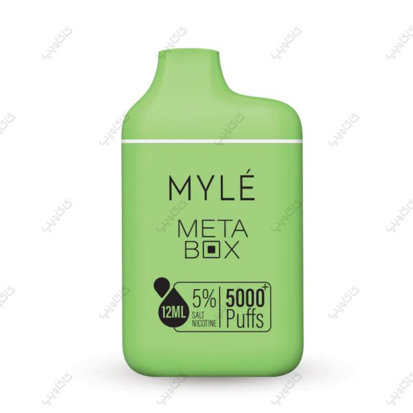 پاد یکبار مصرف ۵ هزار پافی مایلی متاباکس MYLE Meta Box آب نباتی
