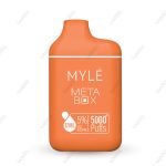 پاد یکبار مصرف ۵ هزار پافی مایلی متاباکس MYLE Meta Box طالبی