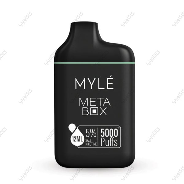 پاد یکبار مصرف ۵ هزار پافی مایلی متاباکس MYLE Meta Box نعنا یخ