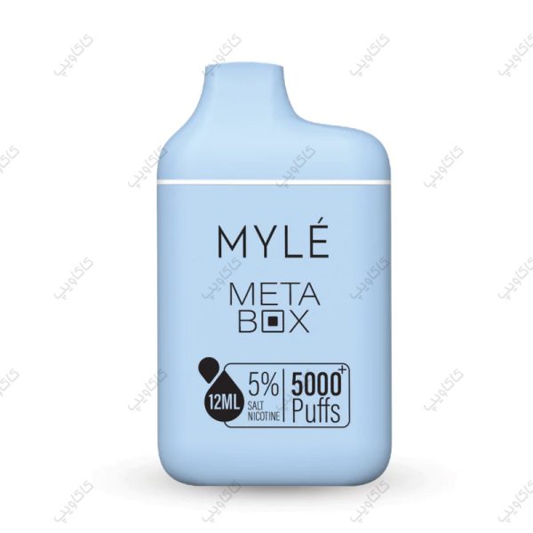 پاد یکبار مصرف ۵ هزار پافی مایلی متاباکس MYLE Meta Box بلوبری لیمو