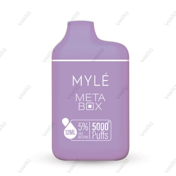 پاد یکبار مصرف ۵ هزار پافی مایلی متاباکس MYLE Meta Box انگور نعنا